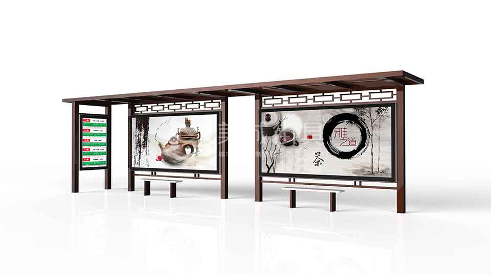 仿古公交站臺(tái)設(shè)計(jì)圖 仿古公交站臺(tái)設(shè)計(jì)圖